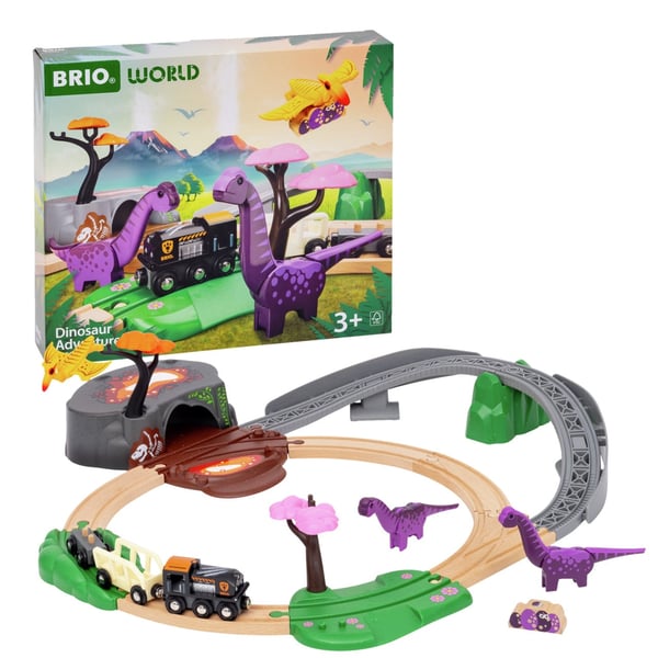 BRIO World 36094 - Dinosaurie eventyr sæt