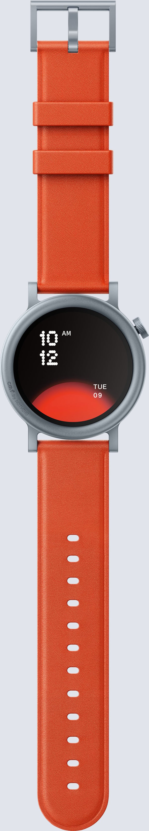 CMF af Nothing Watch Pro 2 - smartwatch, orange læderrem