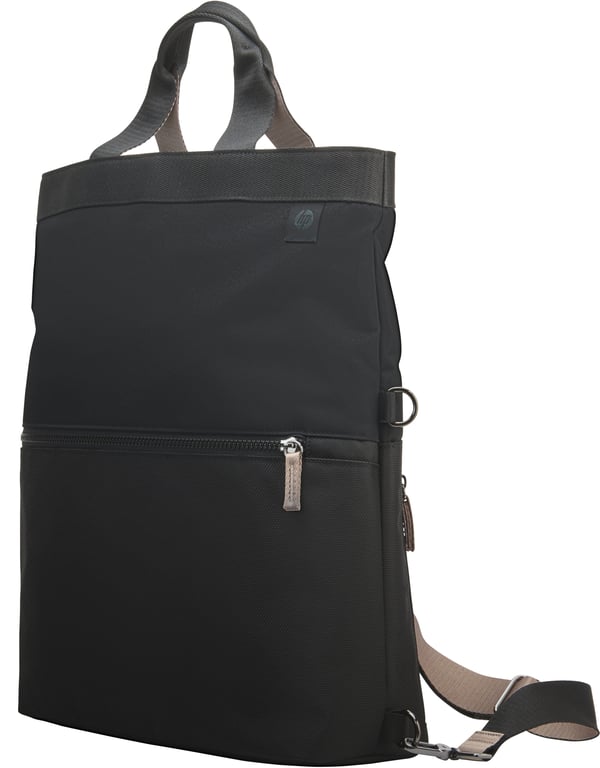 HP 14" Convertible Laptop Backpack -ryggsäck, svart