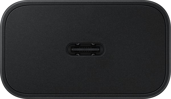 Samsung 25W USB-C GaN -nätadapter och USB-C-USB-C-kabel, svart