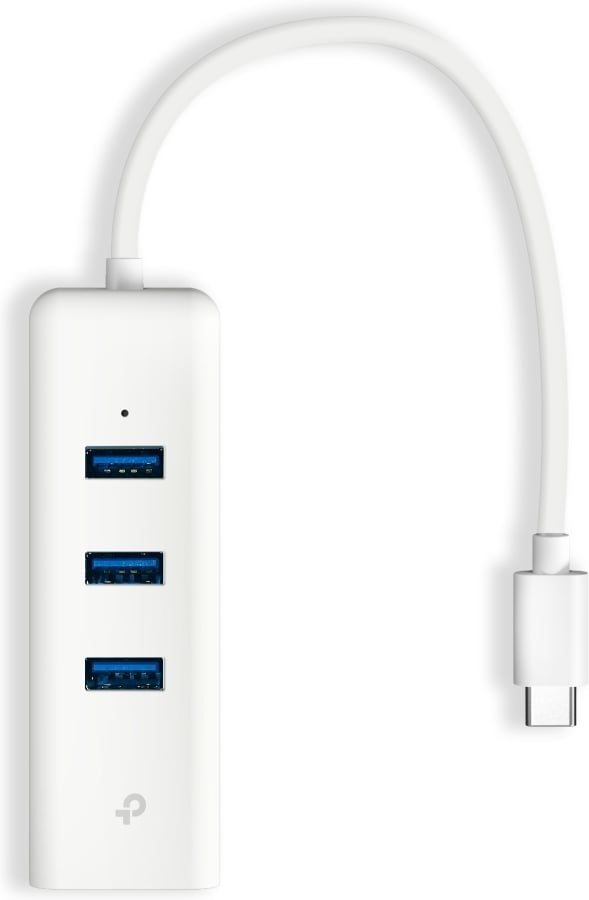 TP-LINK UE330C USB 3.0-hubb och gigabit ethernet-adapter