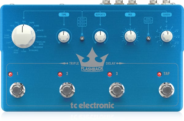 TC Electronic FLASHBACK TRIPLE DELAY fördröjningspedal