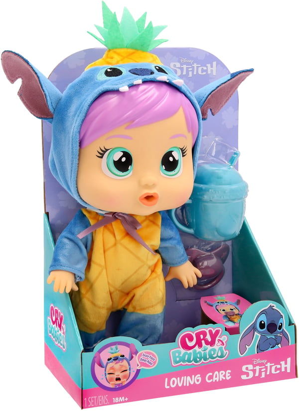 Cry Babies Loving Care Stitch docka