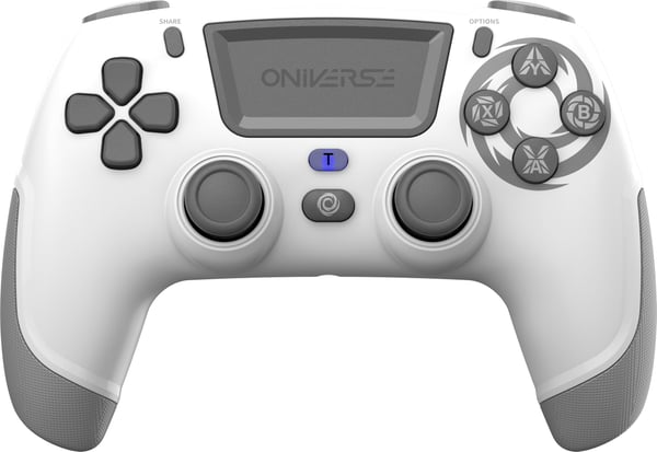 Oniverse Revolt v2 trådlös spelkontroll, Moon White, PS4