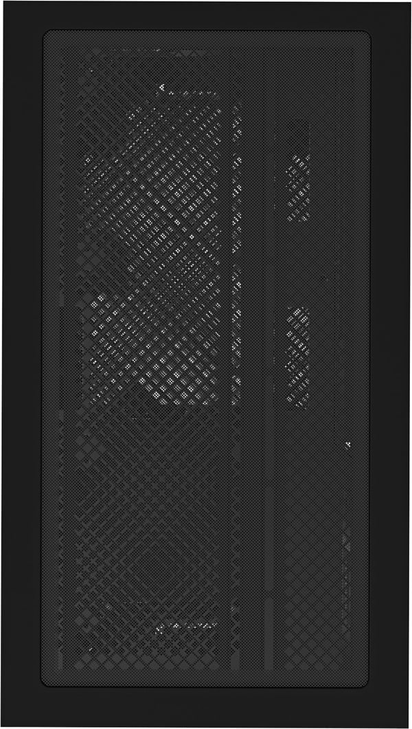 Gigabyte Panoramic GB-C201P M-ATX Mid-Tower chassi, svart
