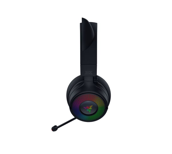 Razer Kraken Kitty V3 Pro spelhörlurar, svart