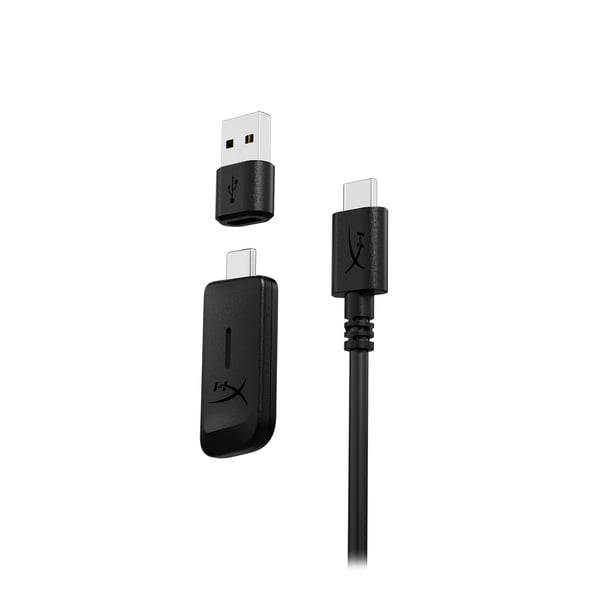 HyperX Flight 2 trådlösa spelhörlurar, svart