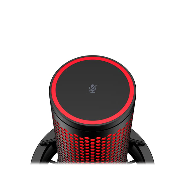 HyperX QuadCast 2 USB-mikrofon, svart