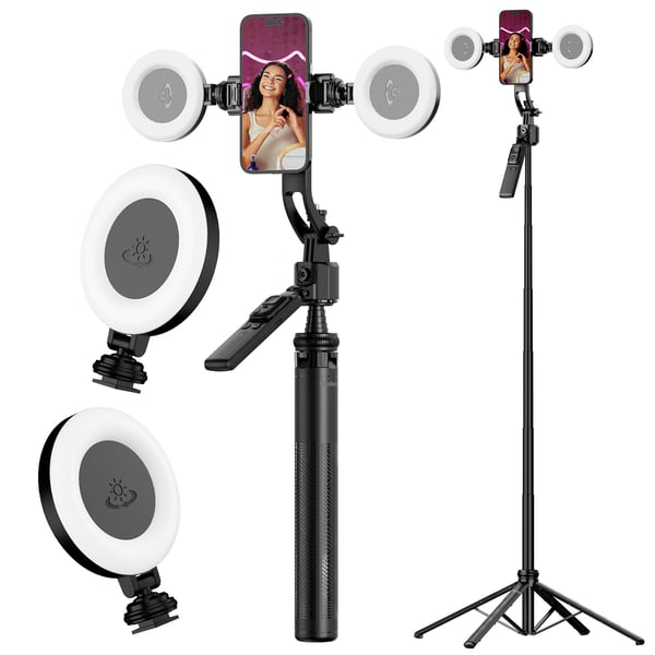 Rollei Easy Creator Quadpod-LED kamerastativ