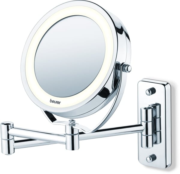 Beurer BS 59 makeupspejl med LED-belysning og forstørrelsesspejl, 11 cm