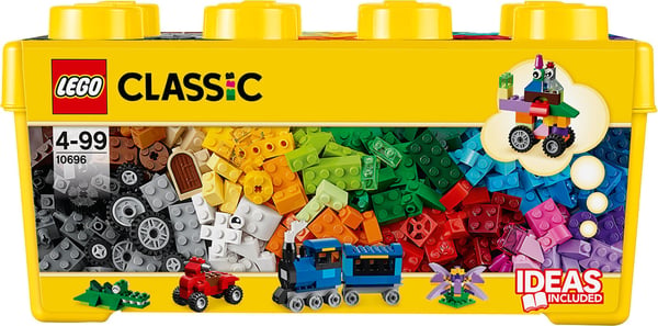 LEGO  Classic Medium leklåda 10696