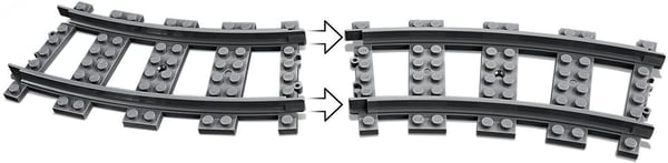 LEGO City Växlar 60238 Tågleksak