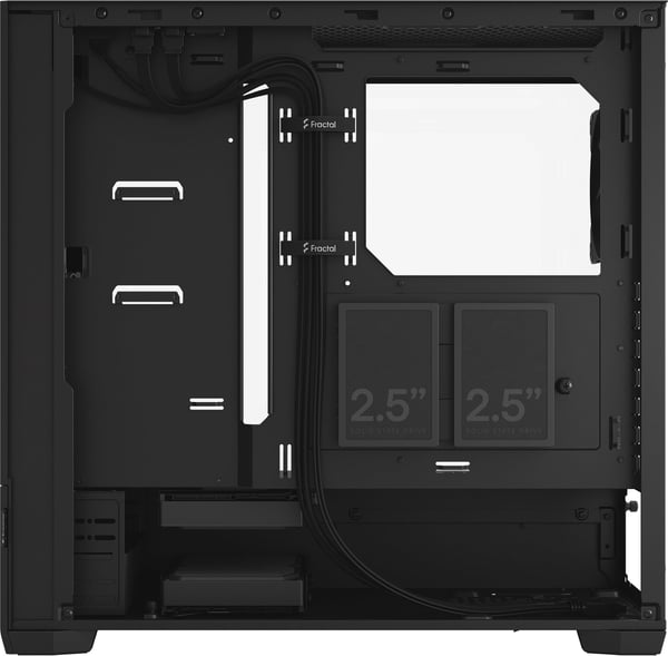 Fractal Design Pop Air Sort TG Klar Tint ATX-kabinet med vindue, sort