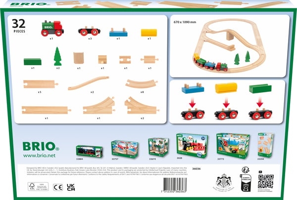 BRIO 36036 - Jubilæumssæt 65 år, festudgave