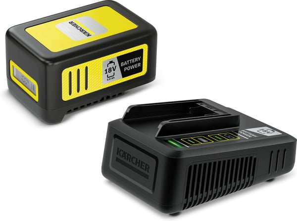 Kärcher Battery Power 18 V batteri og hurtiglader, 5,0 Ah