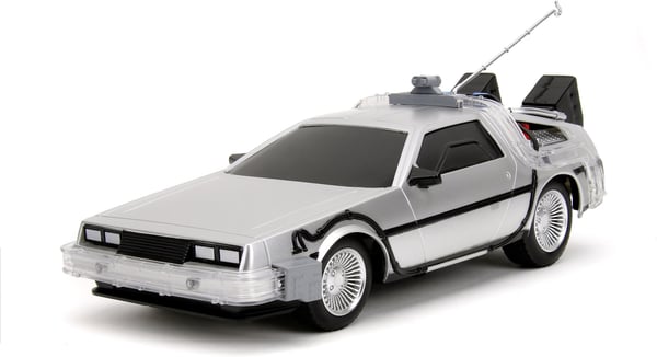 Jada Back to the Future RC Time Machine -radio-kontrolleret bil, 1:16