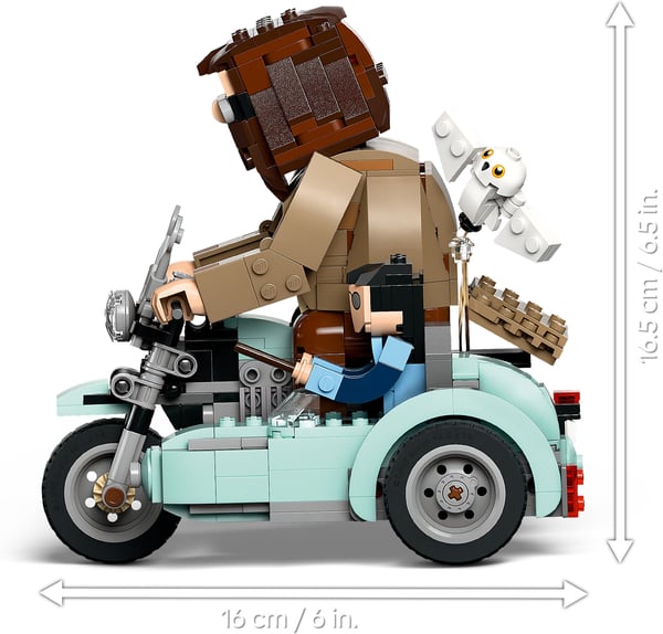LEGO Harry Potter 76443 – Hagrid og Harry på motorcykelæventure