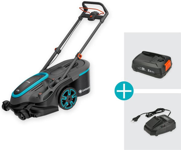 Gardena PowerMax Duo 46/36V P4A batteridriven gräsklippare
