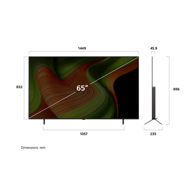 LG 65'' OLED B5 – 4K TV