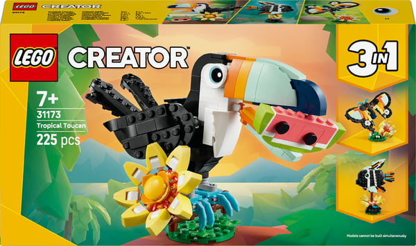 LEGO Creator 3-i-1 Vilda djur 31173: tropisk tukan