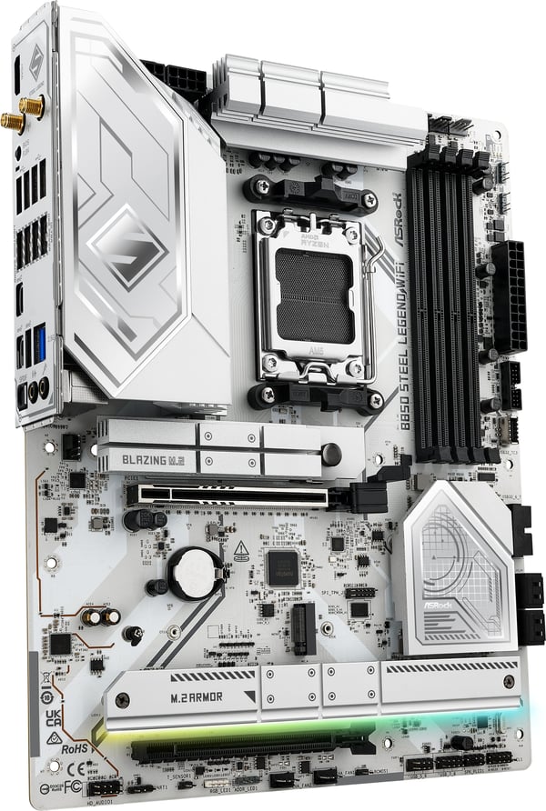 Asrock B850 Steel Legend WiFi AMD AM5 ATX-moderkort