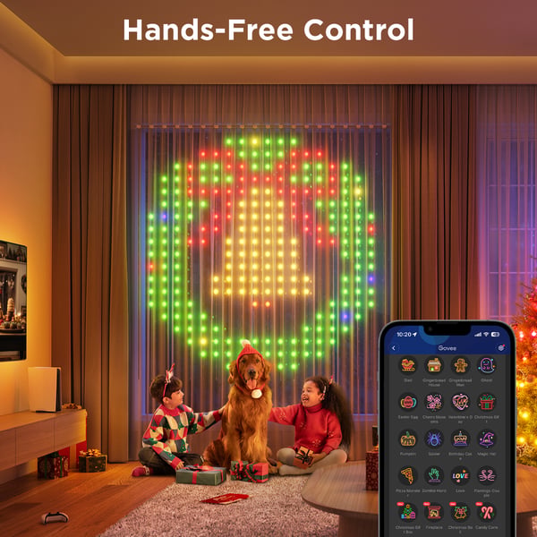 Govee WiFi- och Bluetooth-gardinslinga Netflix-version