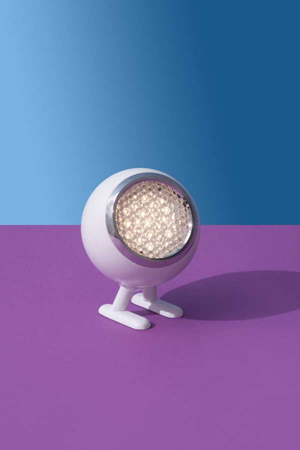 Mr. Wattson Norbitt uppladdningsbar LED-lampa, vit