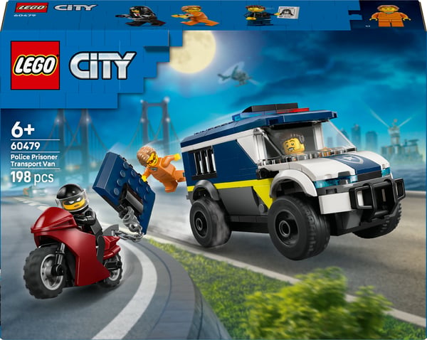 LEGO City Police 60479 Polisens fångtransportbil
