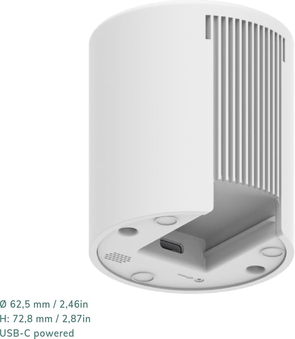 Ruuvi Air luftkvalitetsmätare