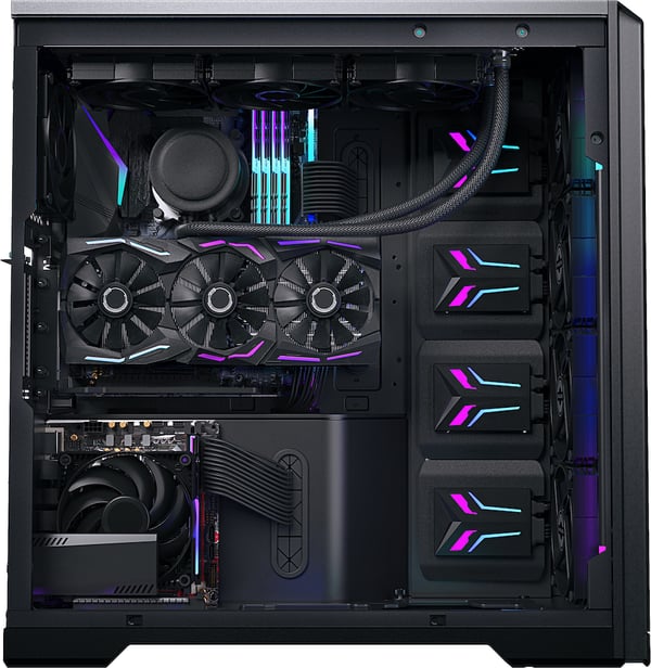 Phanteks Enthoo Pro 2 E-ATX-chassi, svart