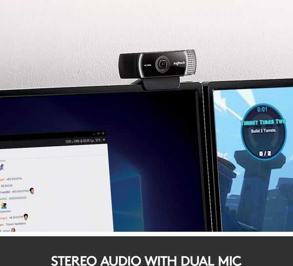 Logitech C922 Pro Stream-webbkamera