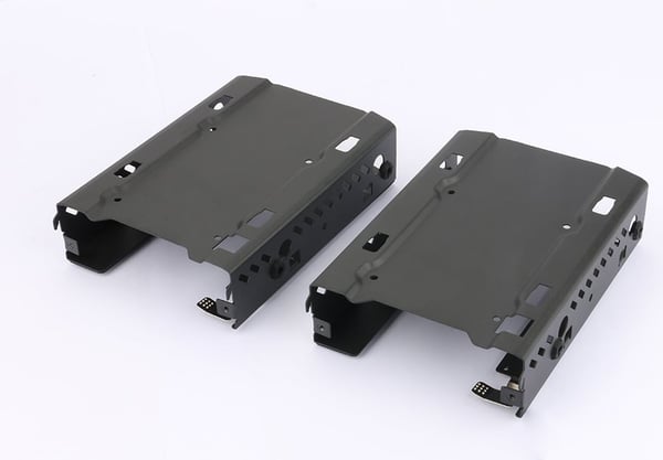 Phanteks 3.5" Stapelbara HDD-fästen - 3.5" hårddiskfästen för chassi, svart