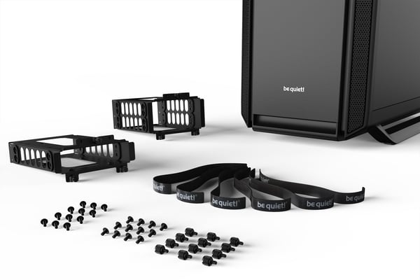 be quiet! Silent Base 802 ATX-kabinet med vindue, sort