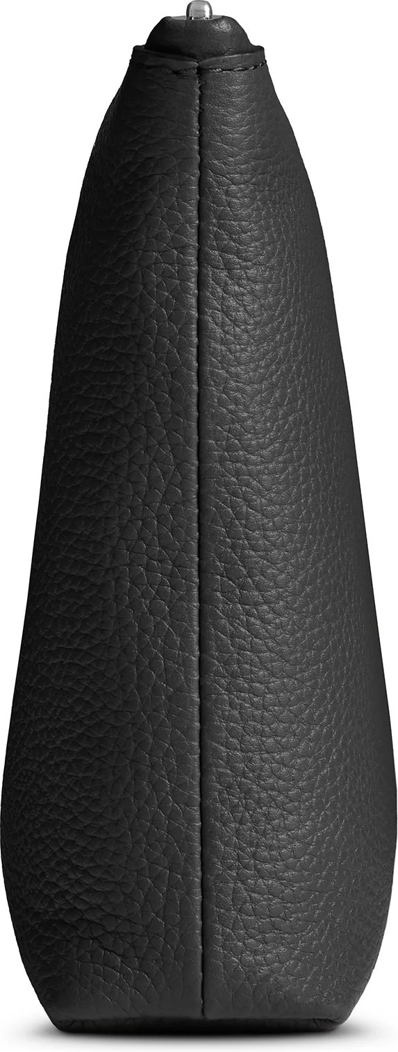 Woolnut Leather Pouch -accessoarfodral, svart