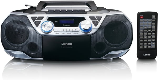 Lenco SCD-720 BoomBlaster, silver