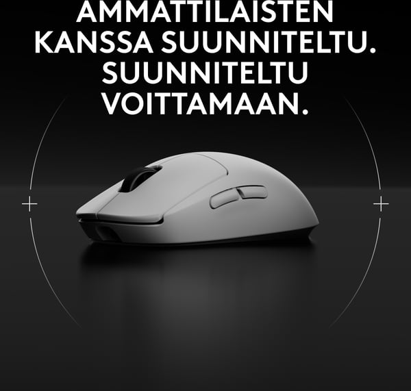 Logitech PRO 2 LIGHTSPEED-spelmus, vit