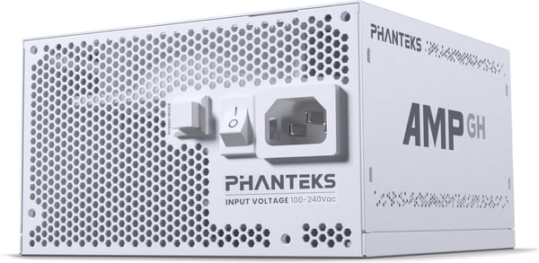 Phanteks AMP GH ATX -strømforsyning, 850 W, hvid