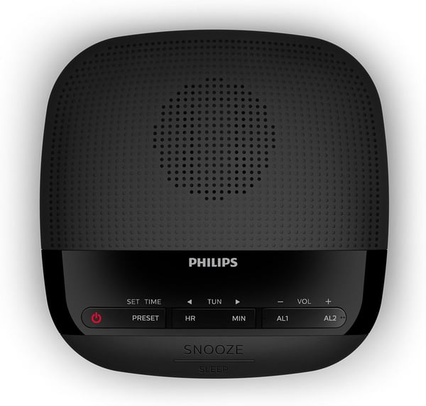 Philips TAR3205/12 vækkeur, sort