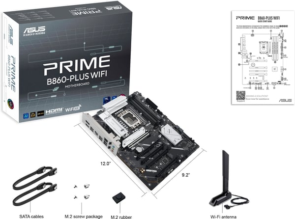ASUS PRIME B860-PLUS WIFI ATX emolevy