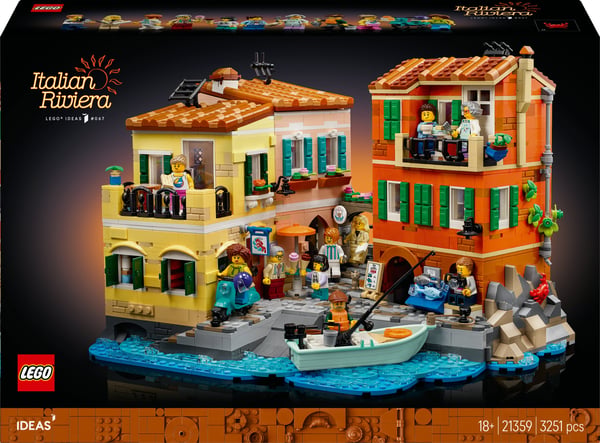 LEGO Ideas 21359 Italienska Rivieran