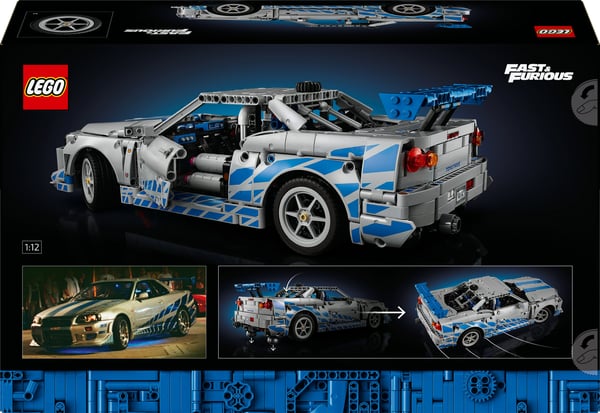 LEGO Technic 42210 2 Fast 2 Furious Nissan Skyline GT-R (R34) bil