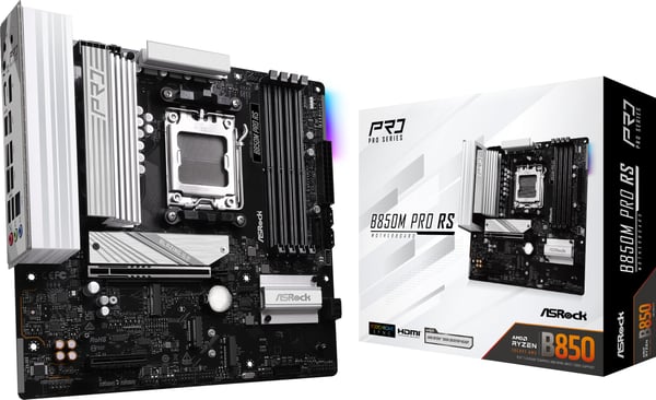 Asrock B850M Pro RS AMD AM5 MicroATX-moderkort
