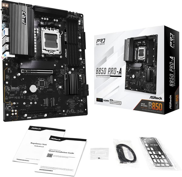 Asrock B850 Pro-A AMD AM5 ATX-moderkort