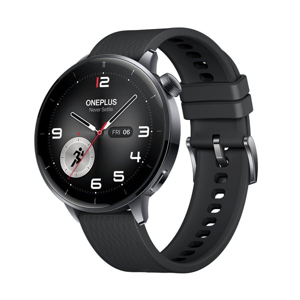 OnePlus Watch 3 smartklocka, 43 mm, Black Steel