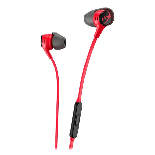 HyperX Cloud Earbuds II spelhörlurar, röd