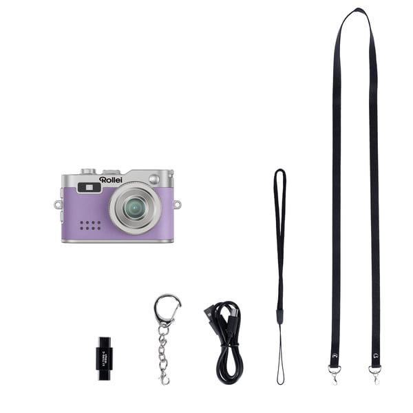 Rollei Mini digitalkamera, violett