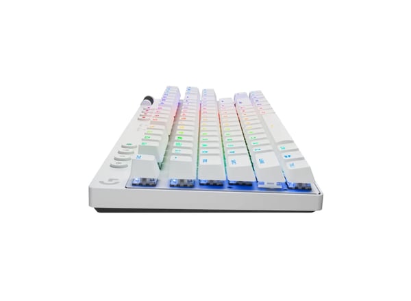 Logitech G Pro X TKL trådlöst gamingtangentbord, vit
