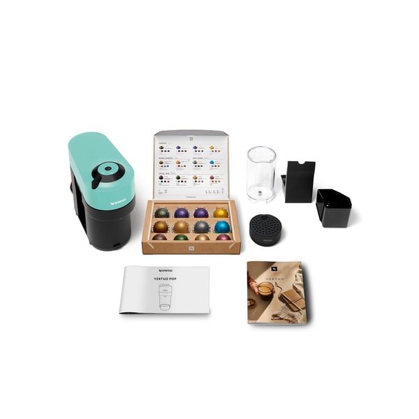 Nespresso Vertuo Pop by Sage kapselmaskin, mint