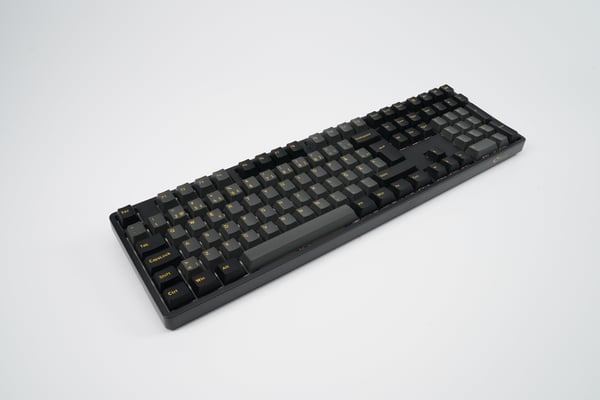 Akkogear 5108B Svart/Guld V3 Gul Pro Switch RGB gamingtangentbord