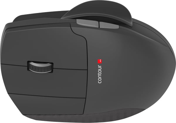 Contour Wireless Unimouse Left - trådlös justerbar lodrät mus för vänsterhänta